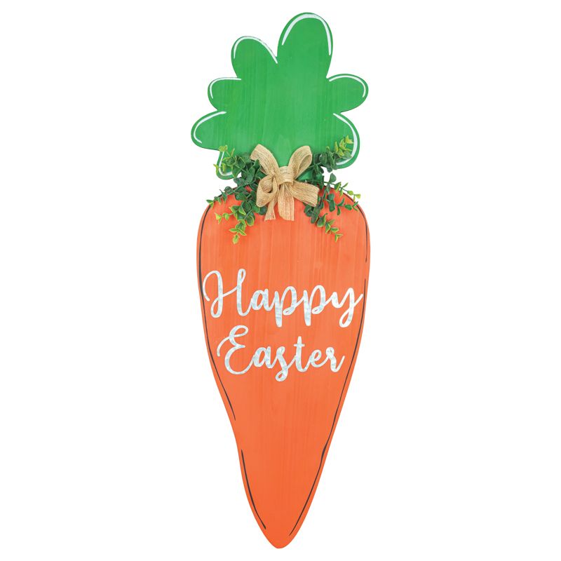 HAPPY EASTER CARROT HANGER