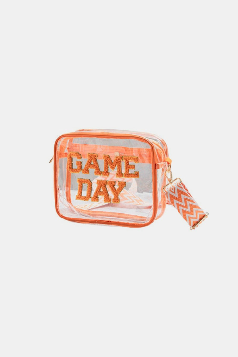 Zenana GAME DAY Stadium Approved Transparent Crossbody Bag *ONLINE EXCLUSIVE*