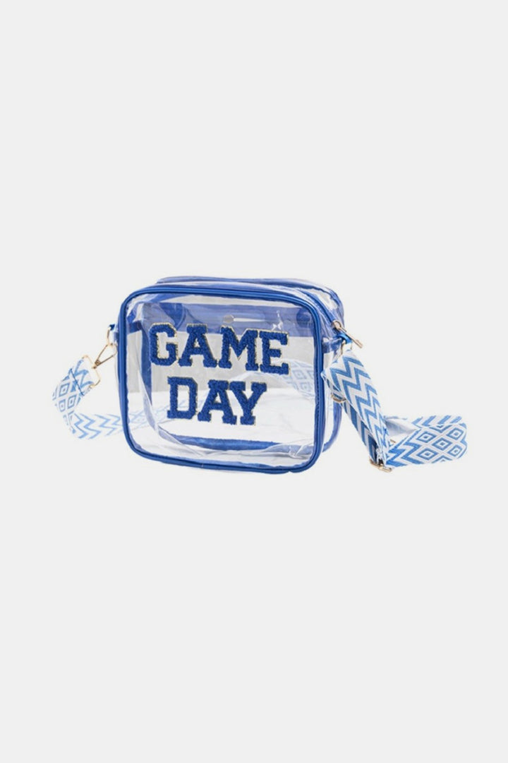 Zenana GAME DAY Stadium Approved Transparent Crossbody Bag *ONLINE EXCLUSIVE*