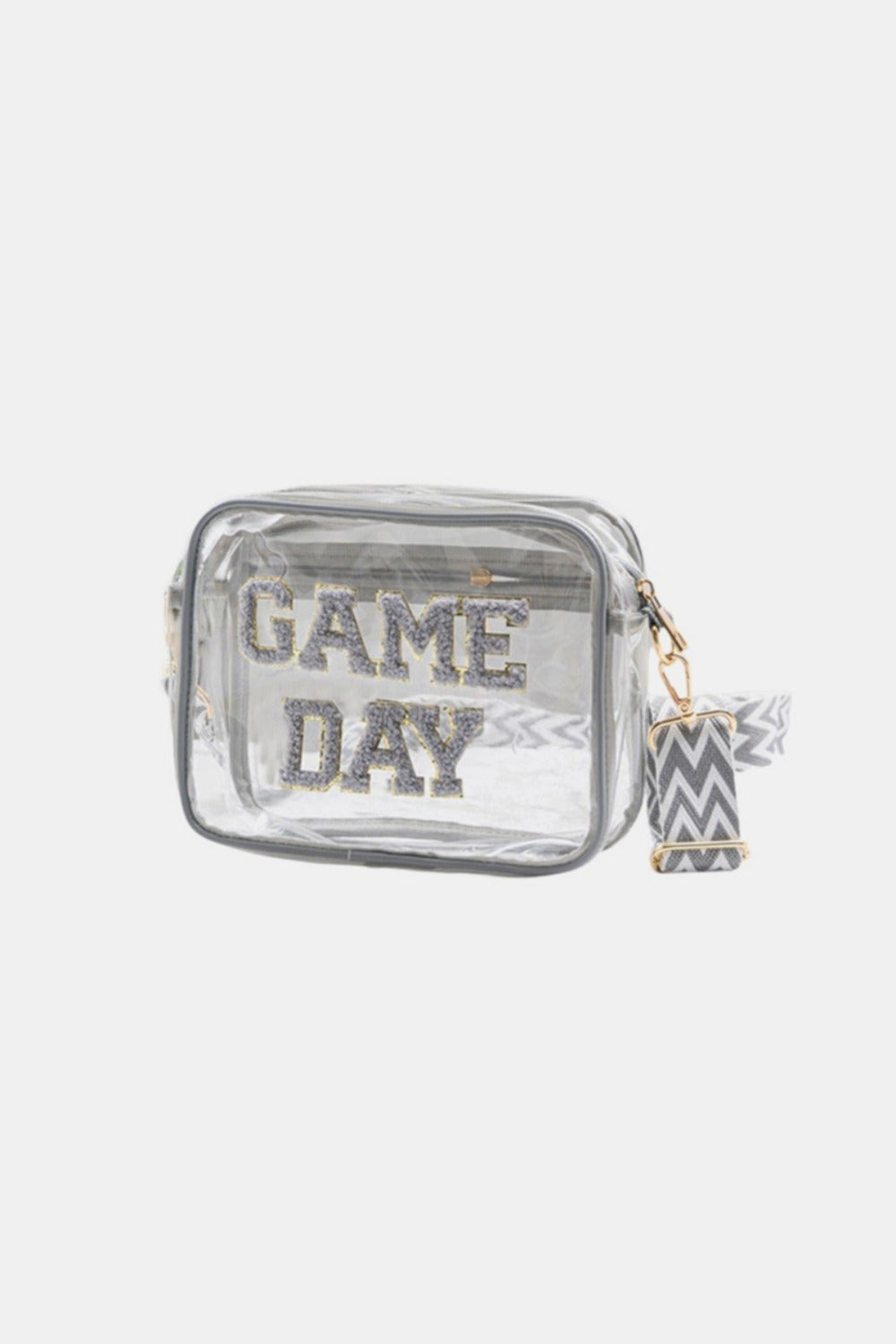 Zenana GAME DAY Stadium Approved Transparent Crossbody Bag *ONLINE EXCLUSIVE*