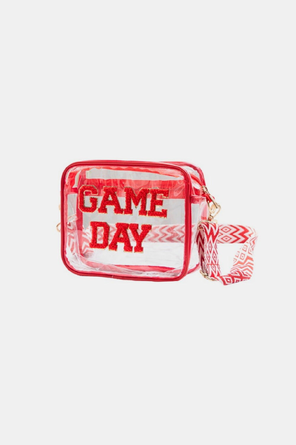 Zenana GAME DAY Stadium Approved Transparent Crossbody Bag *ONLINE EXCLUSIVE*