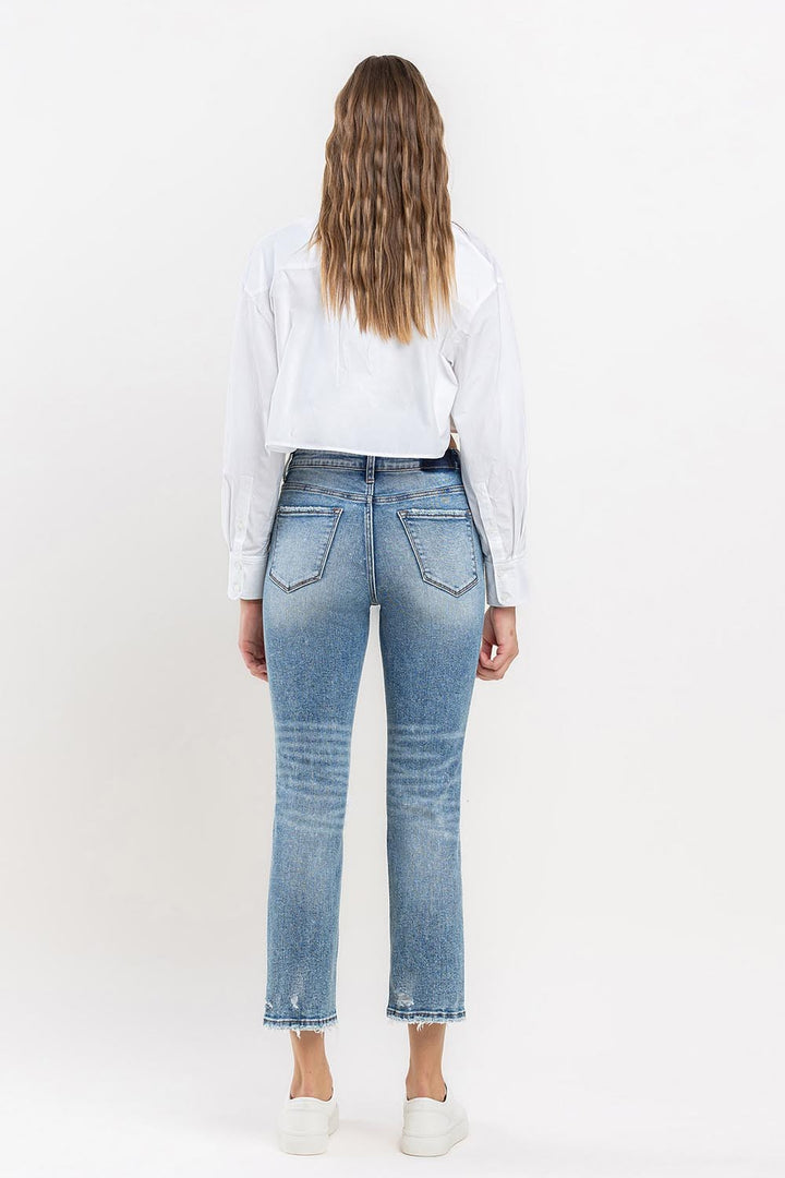 Lovervet High Rise Slim Straight Jeans *ONLINE EXCLUSIVE*