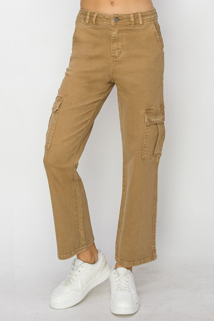 Risen High Rise Cargo Jeans *ONLINE EXCLUSIVE*