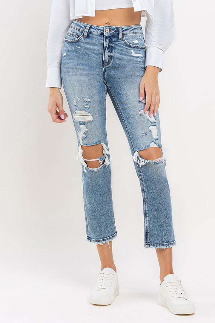 Lovervet High Rise Slim Straight Jeans *ONLINE EXCLUSIVE*