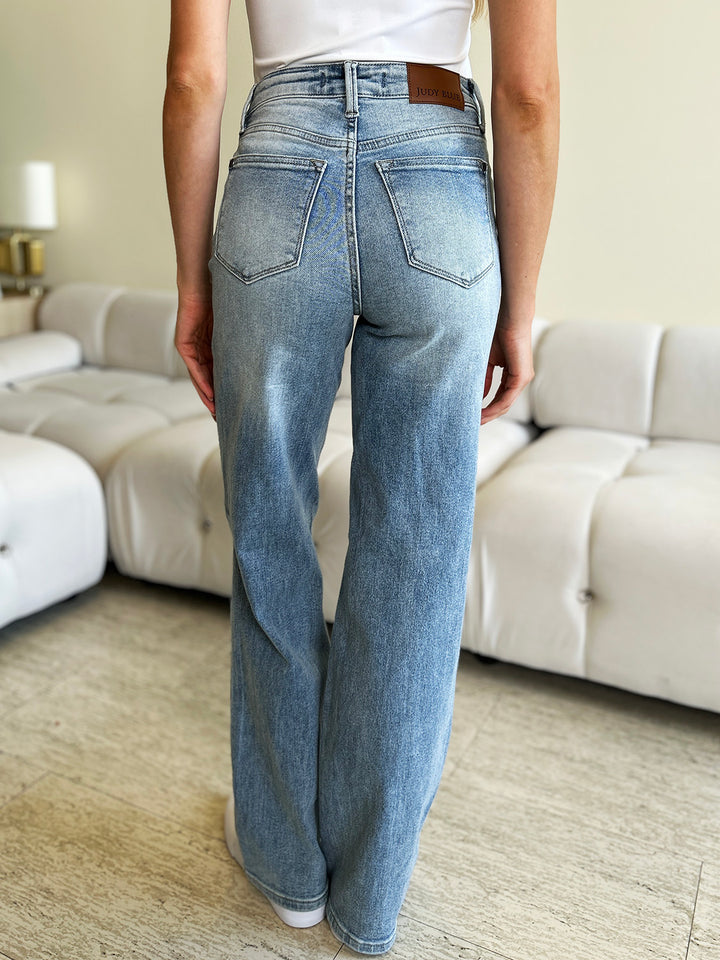 Judy Blue High Waist Wide Leg Jeans *ONLINE EXCLUSIVE*