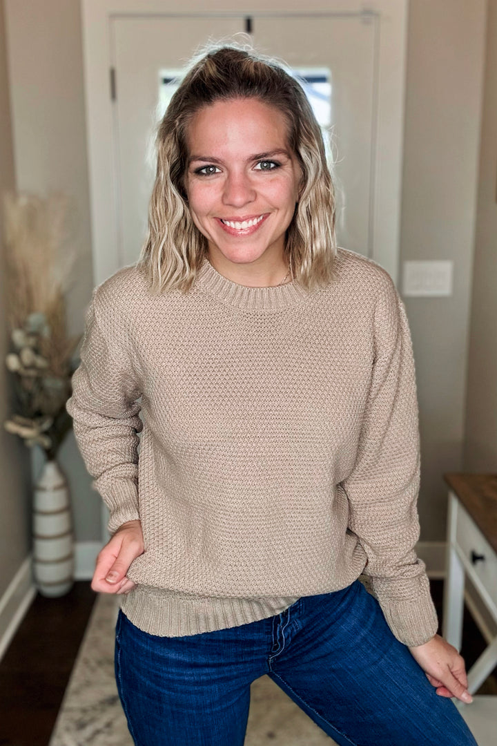 Round Neck Basic Sweater