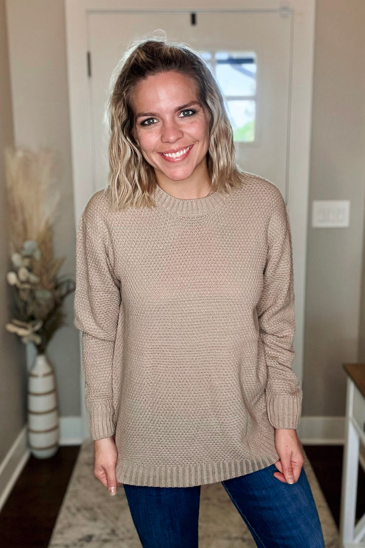 Round Neck Basic Sweater