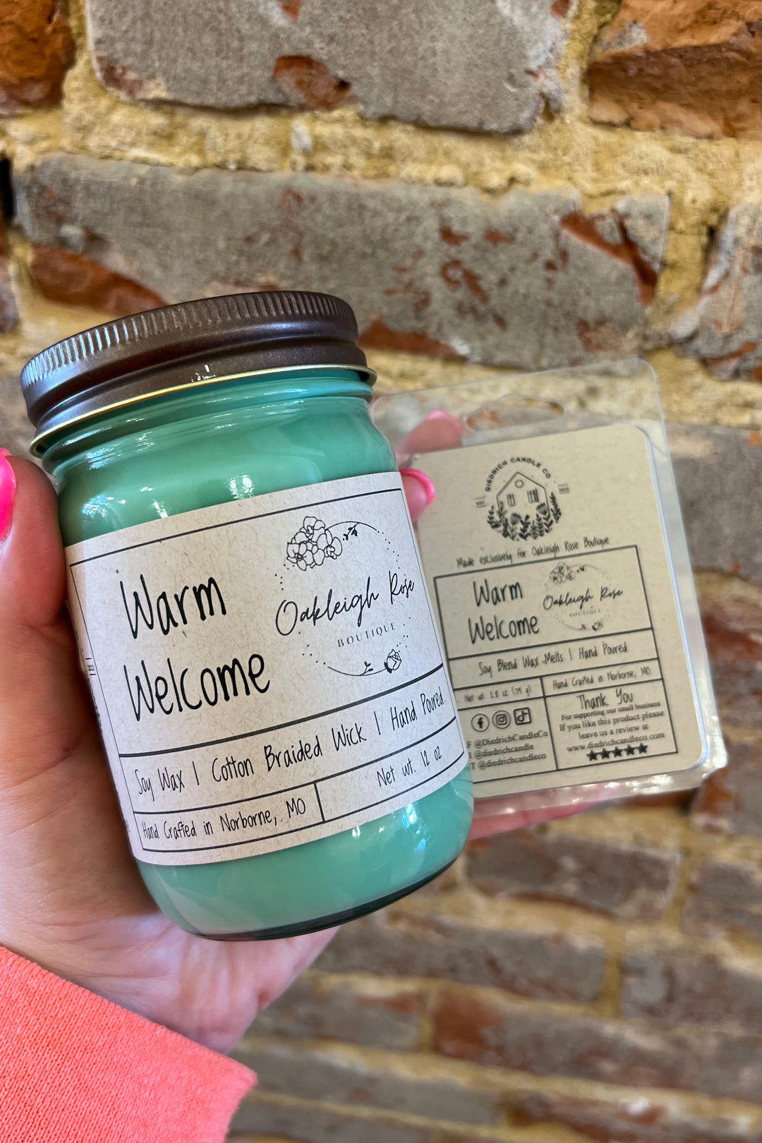 EXCLUSIVE: Warm Welcome Hand Poured Soy Wax Melts