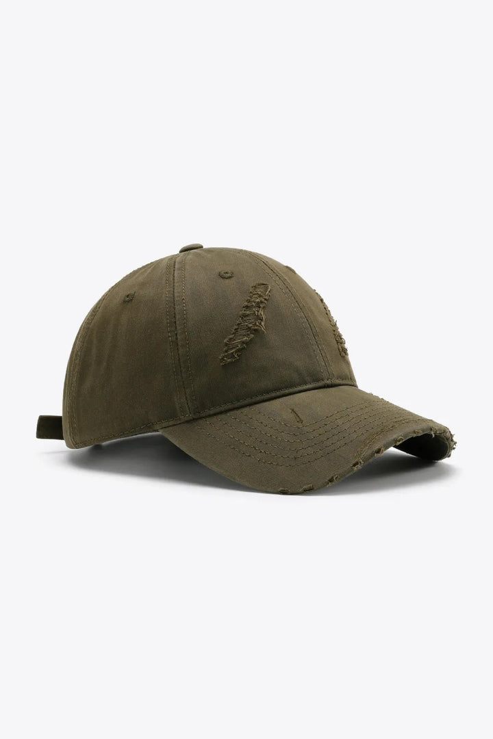 Distressed Ball Cap