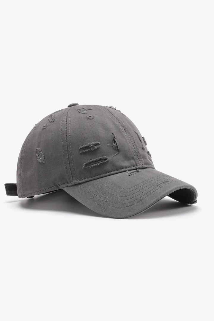 Distressed Ball Cap