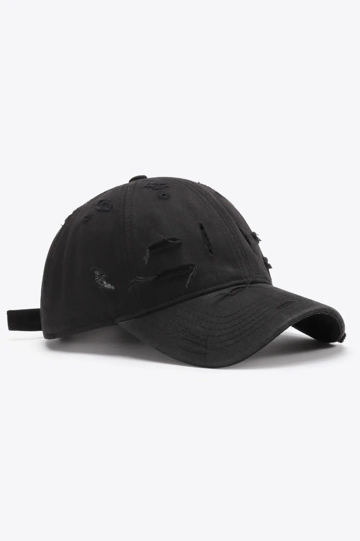 Distressed Ball Cap