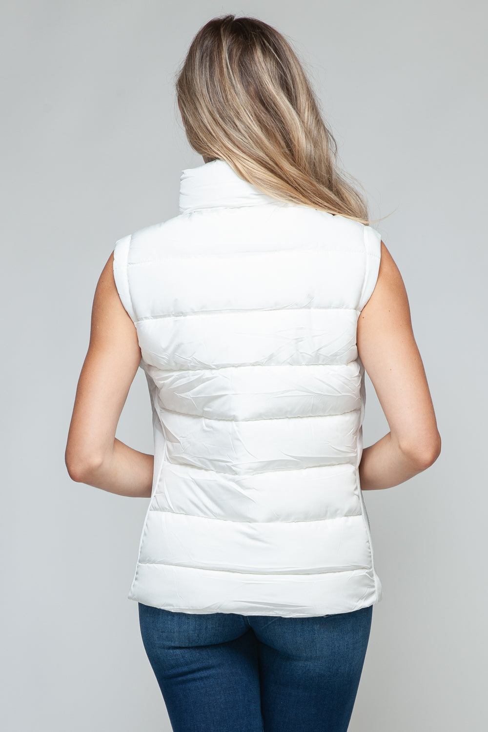 Snobbish Zip Up Turtleneck Vest with Pockets *ONLINE EXCLUSIVE*