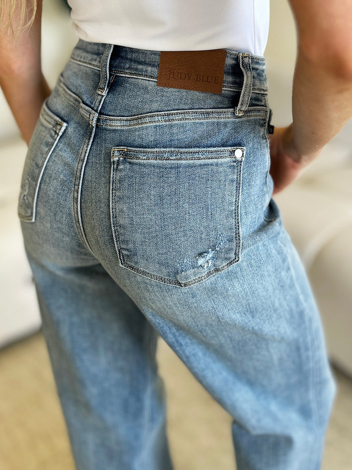 Judy Blue High Waist Straight Jeans *ONLINE EXCLUSIVE*