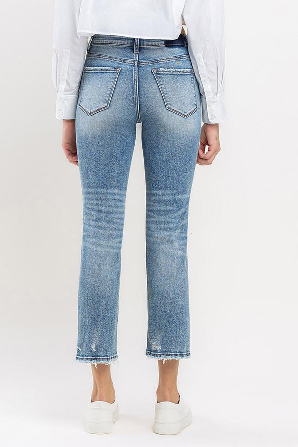 Lovervet High Rise Slim Straight Jeans *ONLINE EXCLUSIVE*