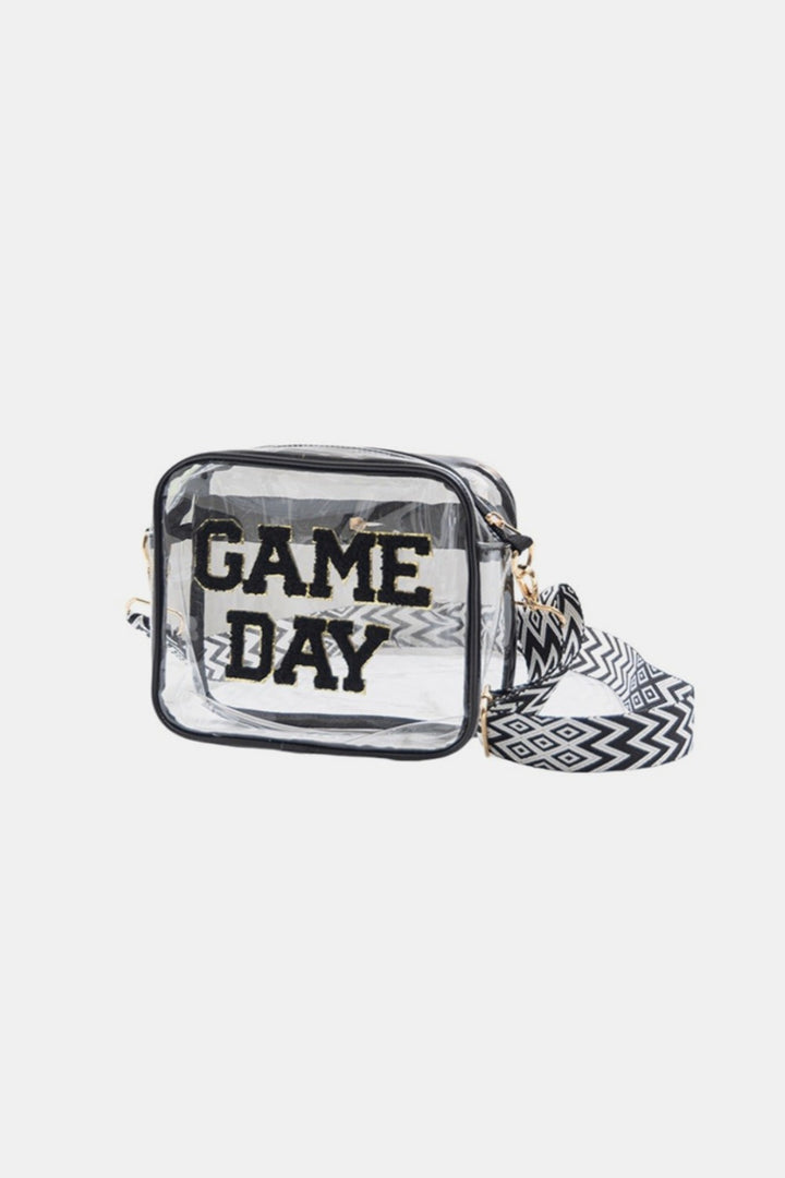 Zenana GAME DAY Stadium Approved Transparent Crossbody Bag *ONLINE EXCLUSIVE*