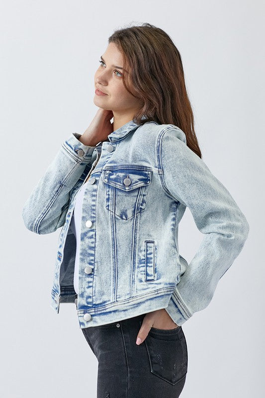 Vintage Light Wash Denim Jacket