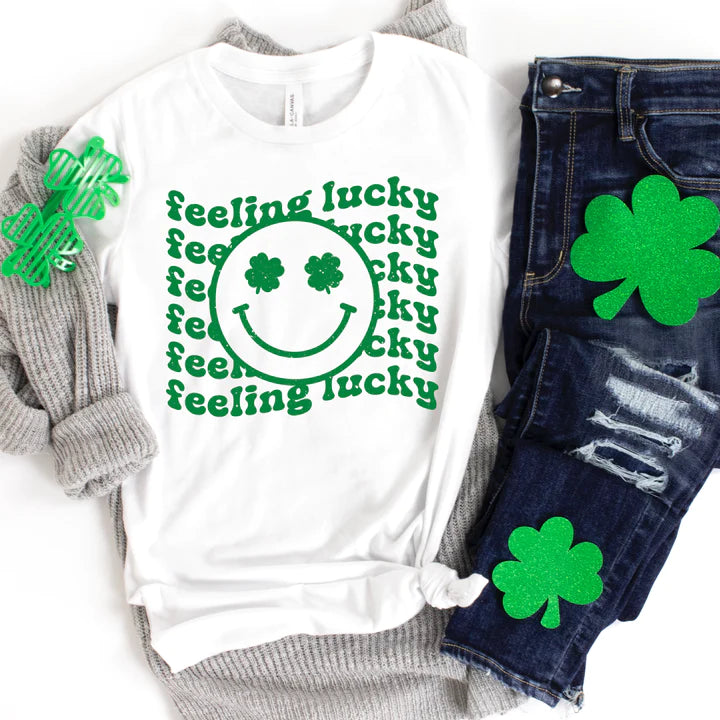 St Patrick Feeling Lucky Graphic Tee